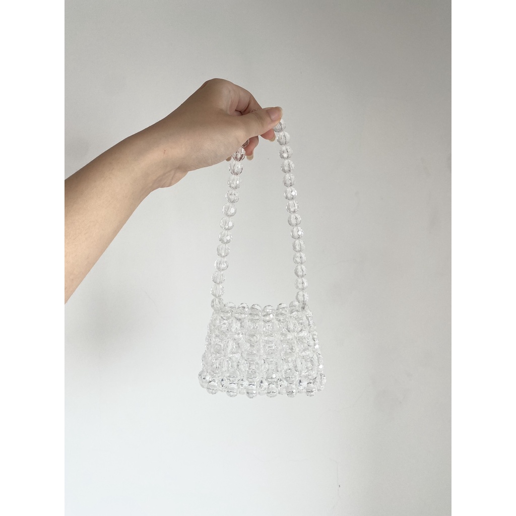 Túi mini pha lê trong suốt Splassshy Crystal Mini Purse