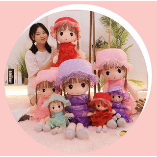 BÚP BÊ VÁY CÔ DÂU CAO 45CM
