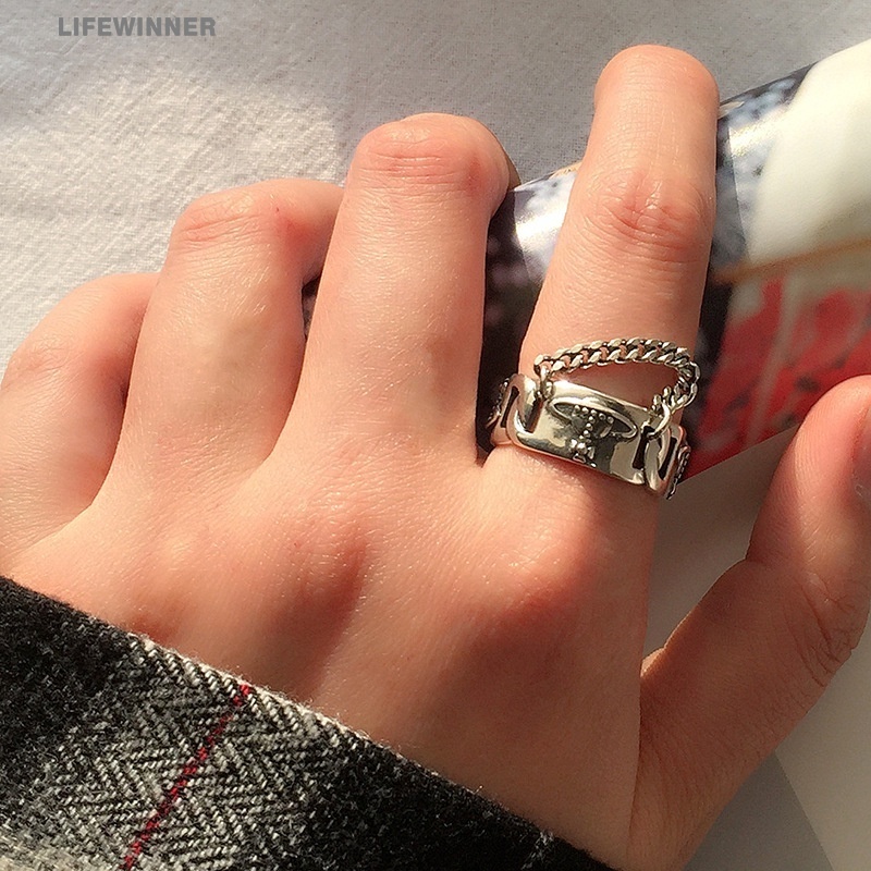 Nhẫn đeo ngón tay kiểu hở thời trang sành điệu cho nữ #1