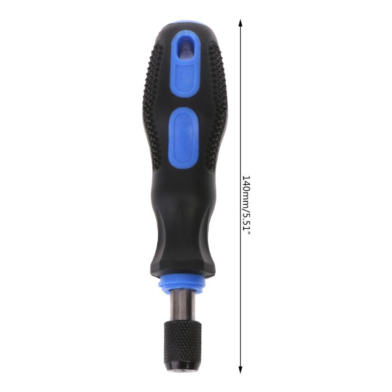 Tay cầm tuốc nơ vít 1/ 4 inch 6.35mm bằng cao su mềm chống trượt đa năng tiện lợi