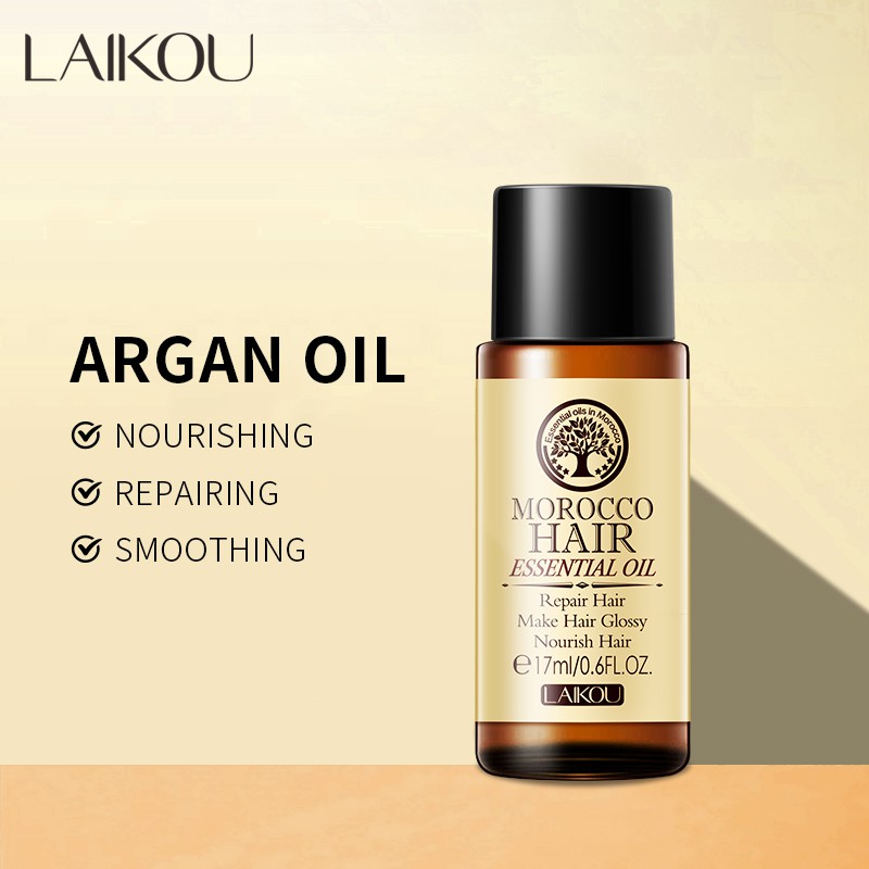 'COD' Hair Care Moroccan Pure Argan Oil Hair Essential Oil for Dry Hair Types Multi-functional Hair Care Products for Woman ET