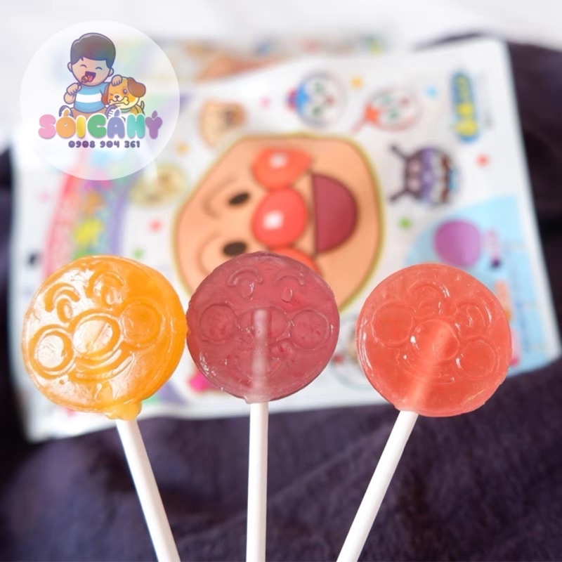 Kẹo mút chống sâu răng Fujiya Anpaman