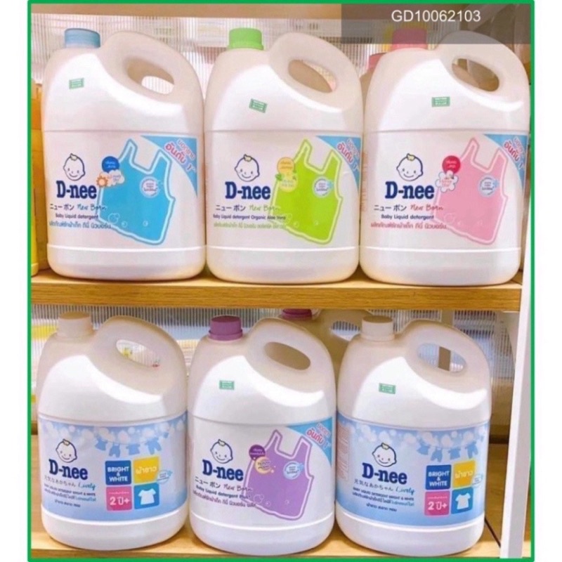 Nước giặt xả Dnee Organic thái Lan 3000gr