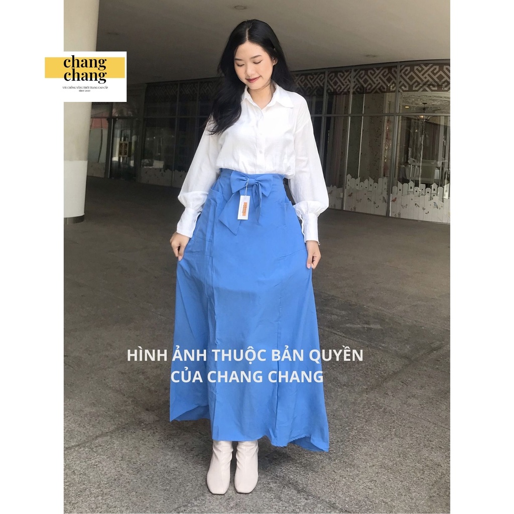 Quây Chống Nắng Gài Nút Chắc Chắn, Váy Chống Nắng Thiết Kế Cao Cấp