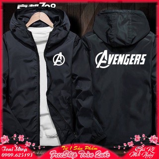  ÁO KHOÁC DÙ Avengers Lót Das  M680 - 3 Size M.L.XL Dày Dặn  