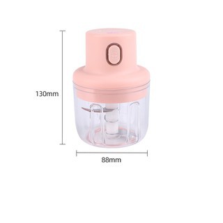 Máy xay tỏi ớt bằng điện cầm tay mini tiện dụng - Máy xay đa năng 250ml