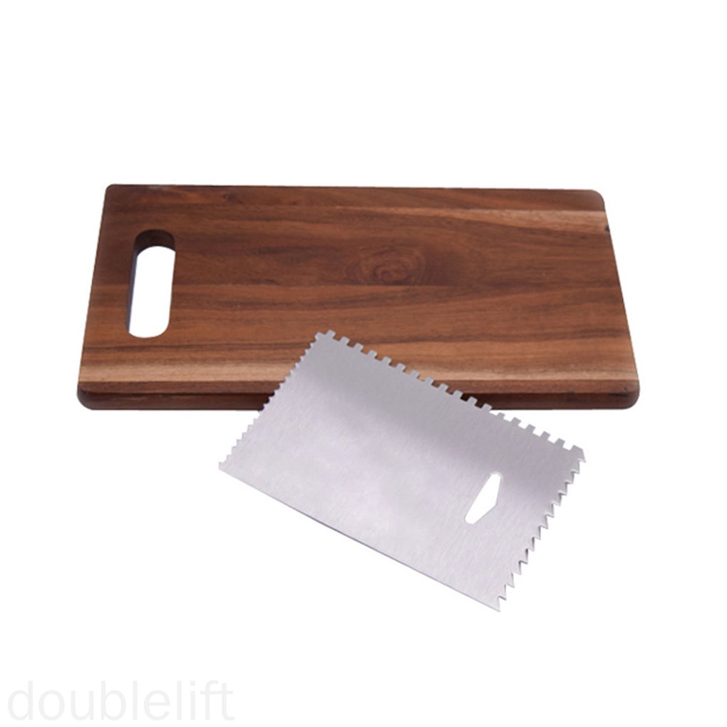 Dụng cụ chà láng bánh kem bằng thép không gỉ tiện lợi dành cho nhà bếp