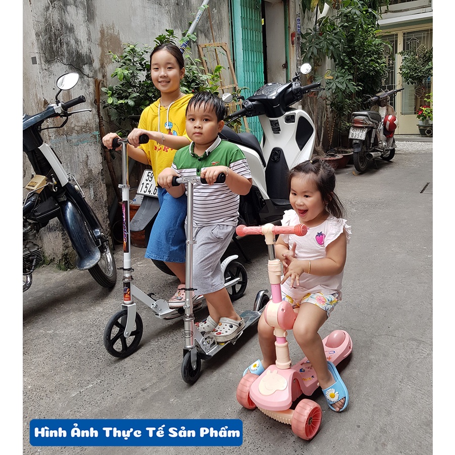 Xe trượt Scooter cỡ lớn, bảo hành 12 tháng, chính hãng BBT Global KM988