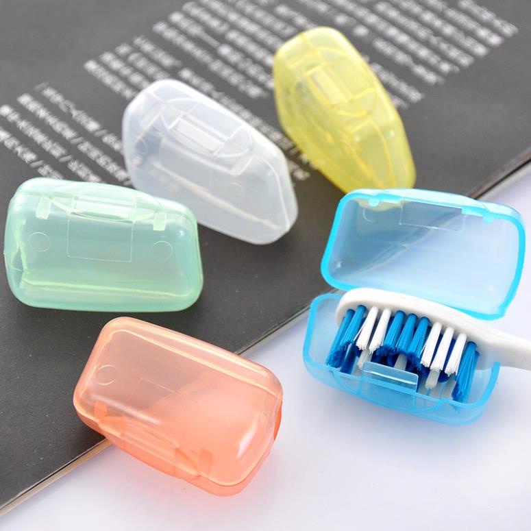 Giahuydiet  Nắp bọc đầu bàn chải đánh răng lông mềm tiện lợi mang theo