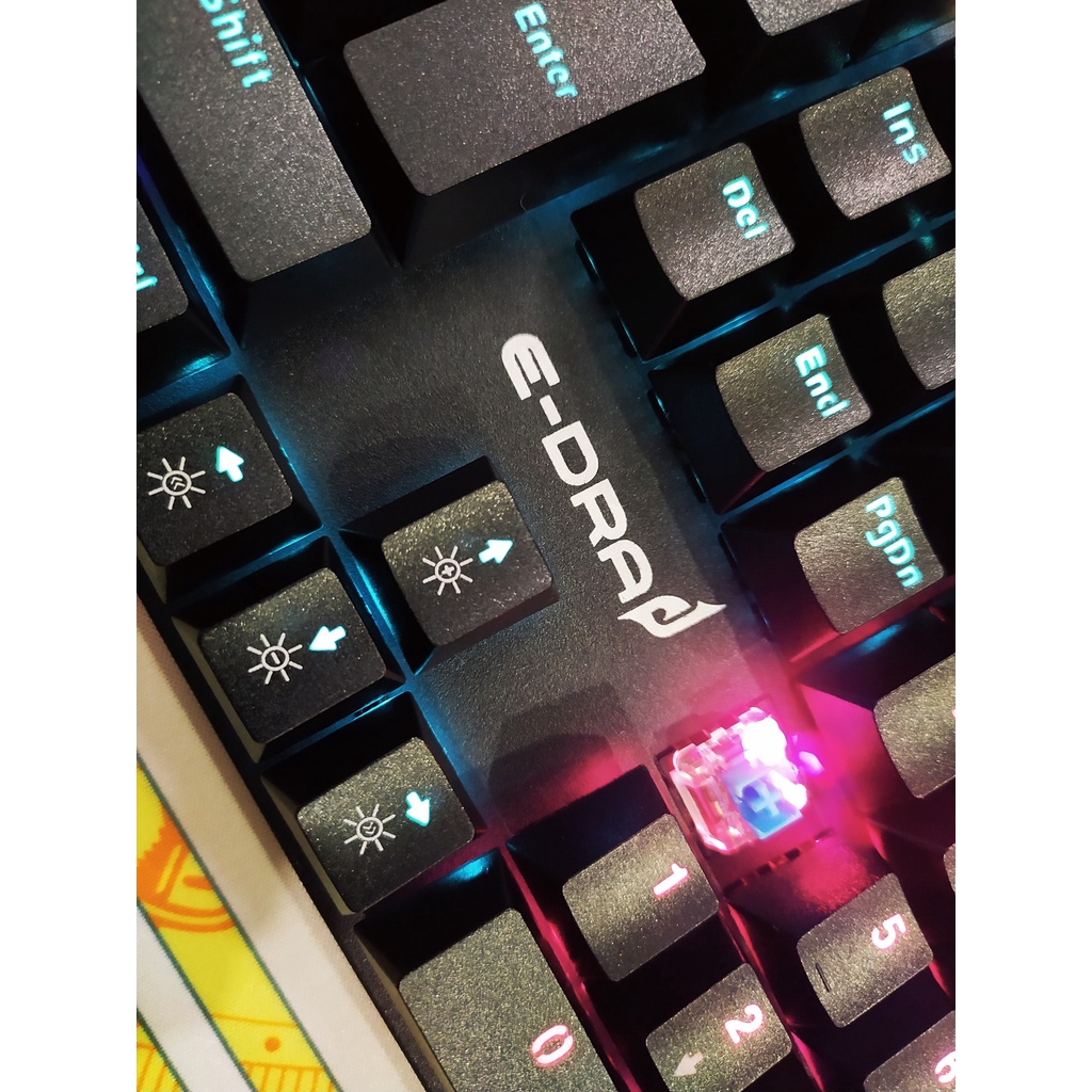 Bàn phím cơ E-dra EK313 EK387 Ek384 Fuhlen Eraser [Bảo hành 24 tháng] ♥️Freeship♥️ Phím cơ Gaming EDra EK313 M87S