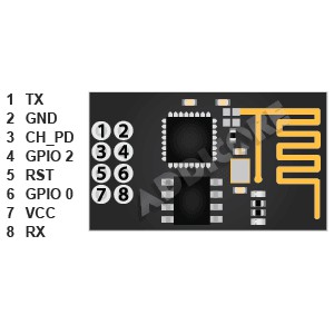 Mô đun Wifi Esp8266 Arduino Raspberry Pi ESP-01