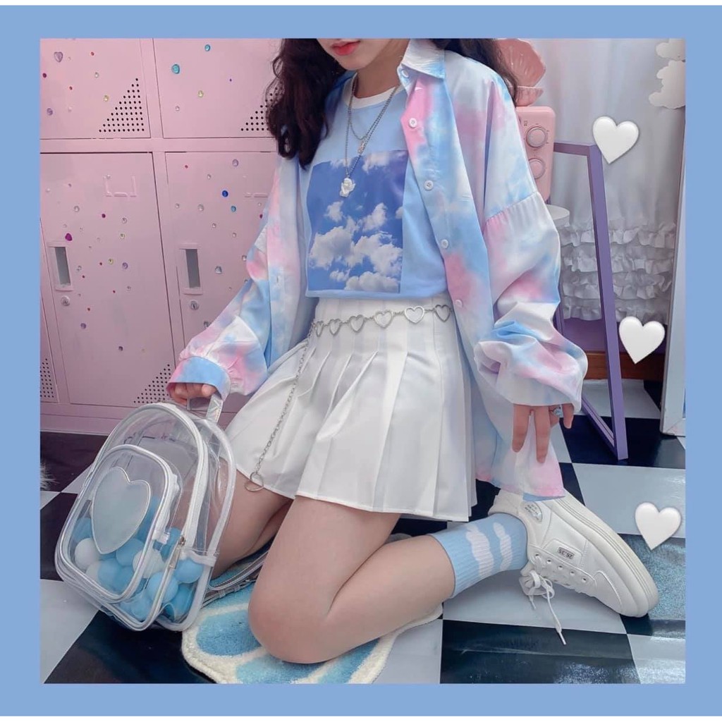 áo sơ mi tiedye hot ( somi tiedie)
