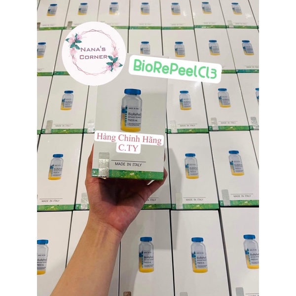 Tinh Chất Peel Da Căng Bóng Giảm Mụn BioRePeelCl3 Italy