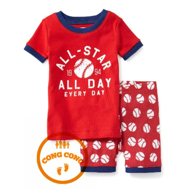 Bộ thun đùi bé trai Old Navy