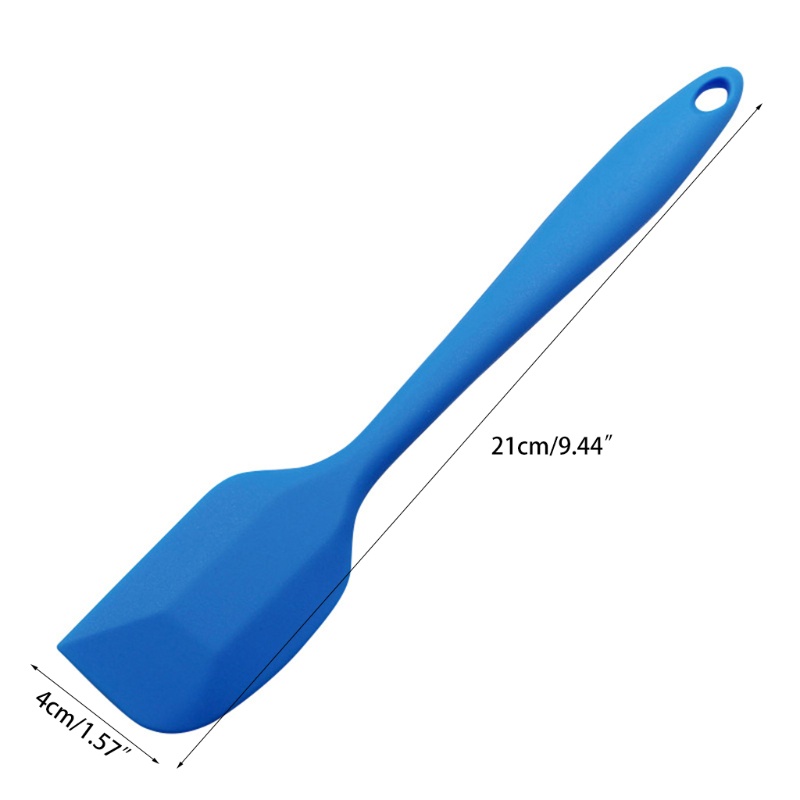 Phới silicon cao su trộn vét bột chịu nhiệt không dính cỡ lớn nhiều màu lựa chọn cho làm bánh nhà bếp