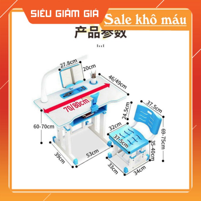 BỘ BÀN HỌC CHỐNG GÙ CHỐNG CẬN THÔNG MINH