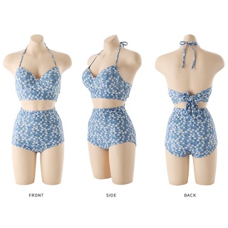 Đồ bơi bikini cạp cao trẻ trung