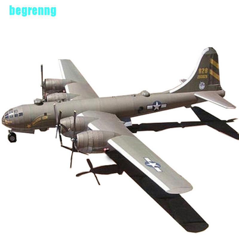 Bộ Lắp Ráp Máy Bay Giấy 3d B-29 Tỉ Lệ 1: 47