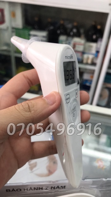 Nhiệt kế đo tai Microlife IR210