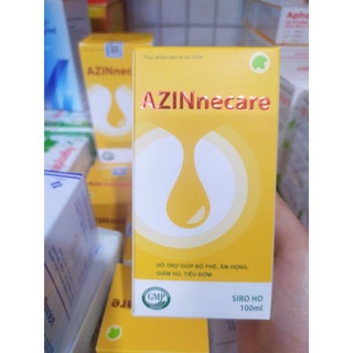 Azinnecare - bổ phế giảm ho do thay đổi thời tiết 100ml - hinew