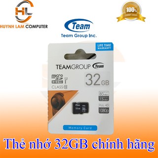 Thẻ nhớ MicroSDHC Team Group 32GB Class 10
