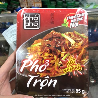 Phở Trộn Sốt Thịt Bò Phố Cổ Dạng Bát 85g