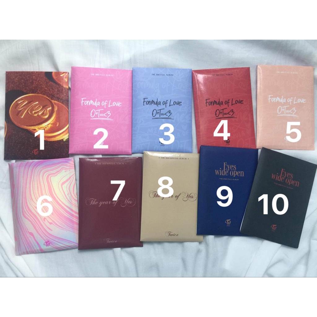 [OFF] Set card pre Twice