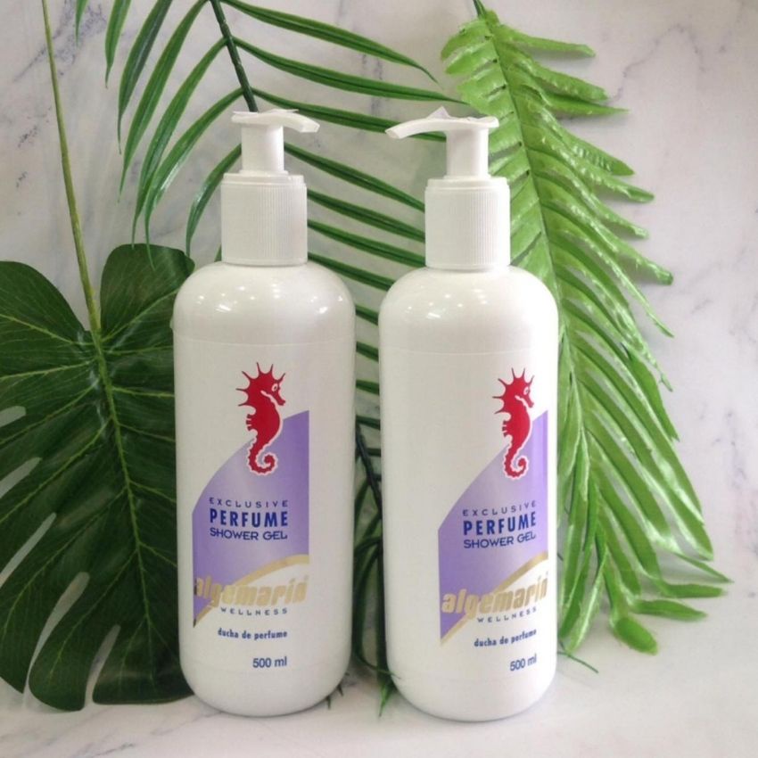 Sữa tắm cá ngựa hương nước hoa  ALGEMARIN PERFUME SHOWER GEL CỦA ĐỨC CHAI 500ML quyến rũ và quý phái