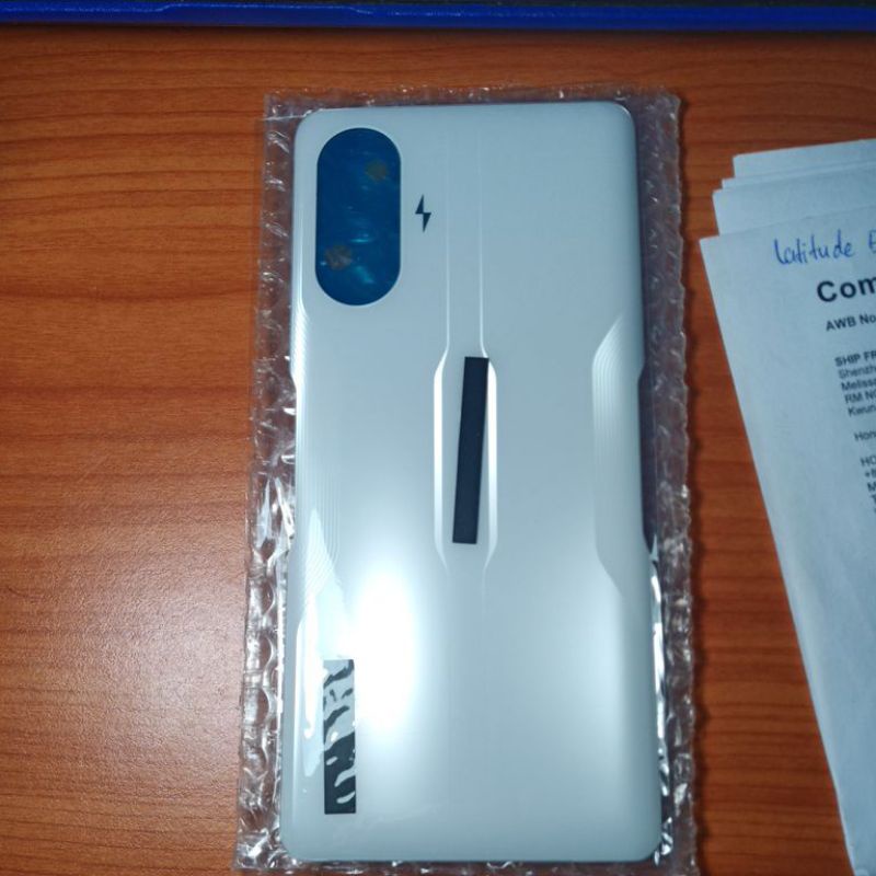 Nắp lưng xiaomi redmi K40 Gaming ( trắng )