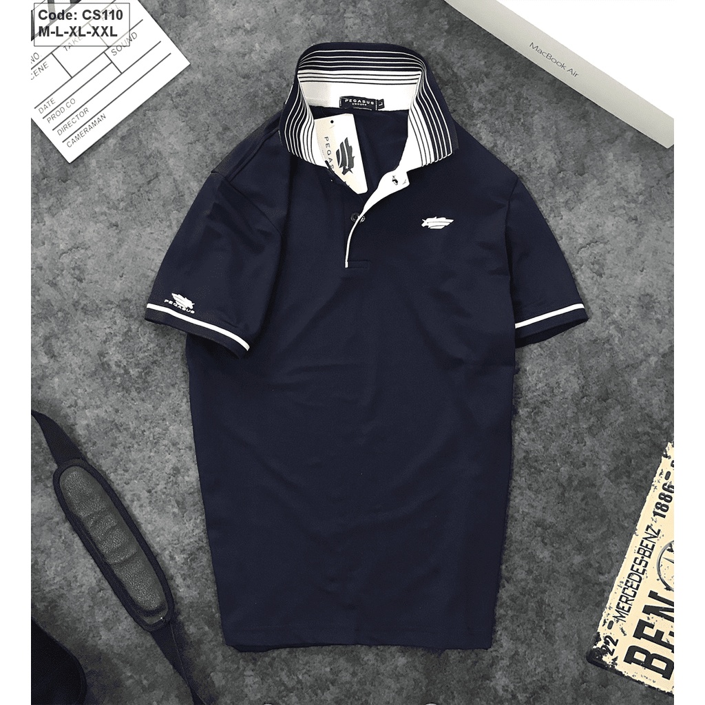 Áo polo Pegasus cổ bẻ cao cấp - áo polo đi làm - áo polo sự kiện | BigBuy360 - bigbuy360.vn