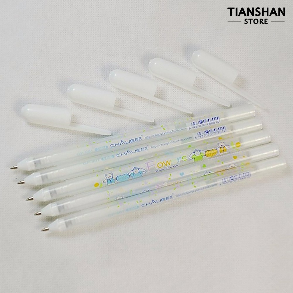 Bút Mực Gel Trắng Ngòi 0.8mm Cho Văn Phòng