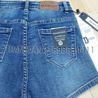 Quần short jean nữ cá tính 2017 -2998
