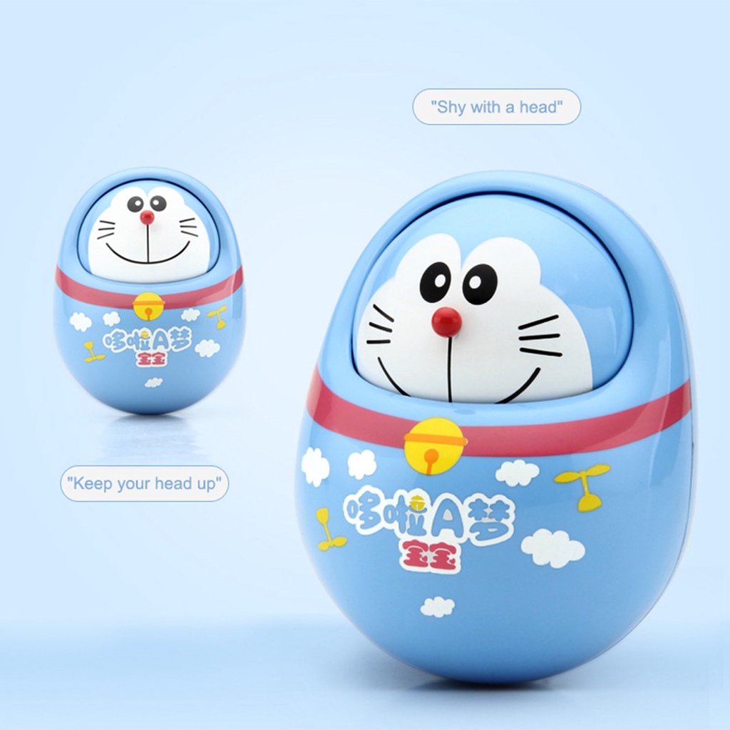 Đồ Chơi Búp Bê Lật Đật Hình Doraemon Làm Quà Tặng Sinh Nhật
