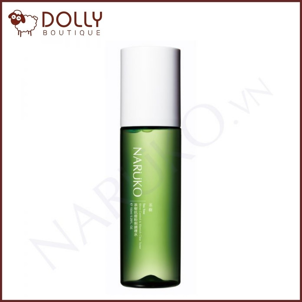 NƯỚC HOA HỒNG NARUKO TEA TREE SHINE CONTROL AND BLEMISH CLEAR TONER