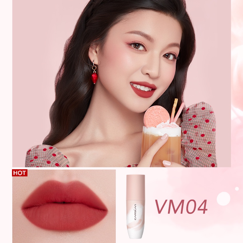 Son môi trang điểm CARSLAN tông màu đất sét ngọt ngào 2.5g