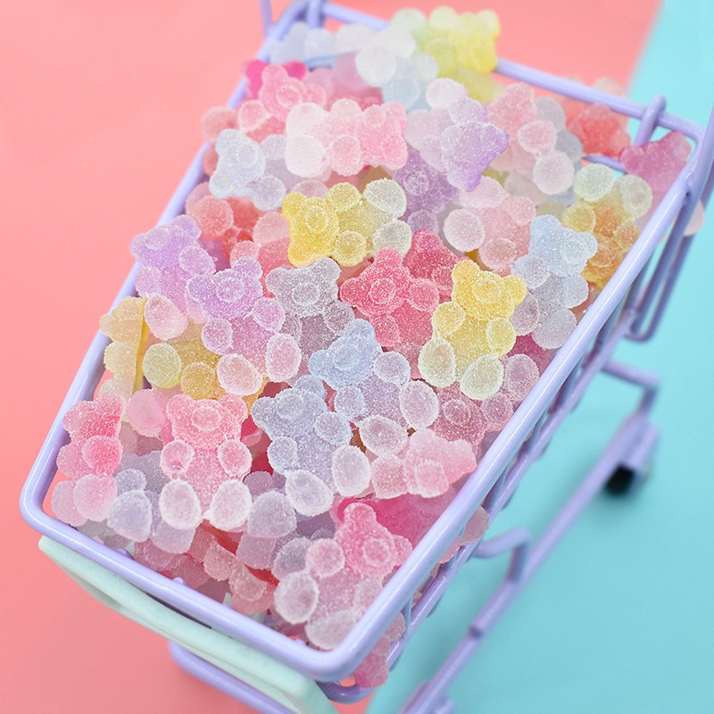 Charm gấu kẹo dẻo đường