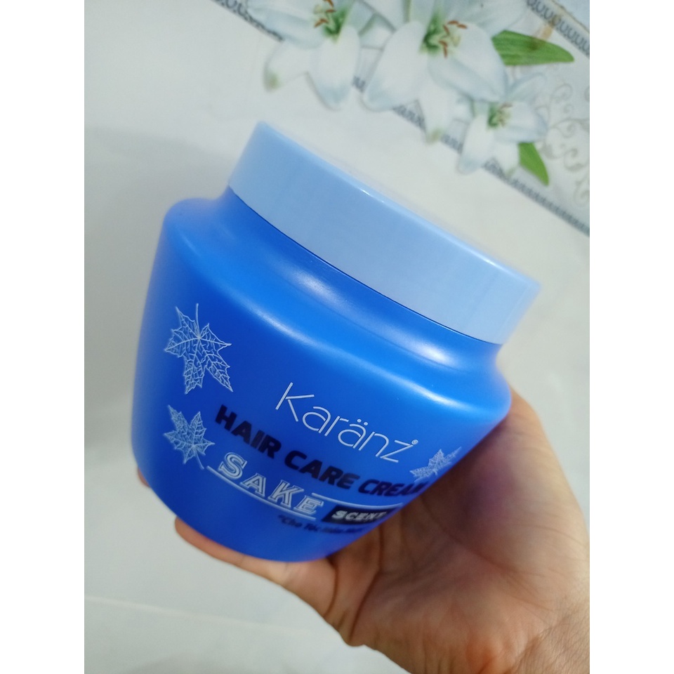 Dầu hấp tóc Karanz hương sake xanh dương thể tích 1000ml