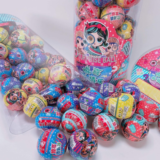 Trứng LOL-Surprise Ball-siêu bất ngờ-giao hàng ngẫu nhiên-hình ảnh thật