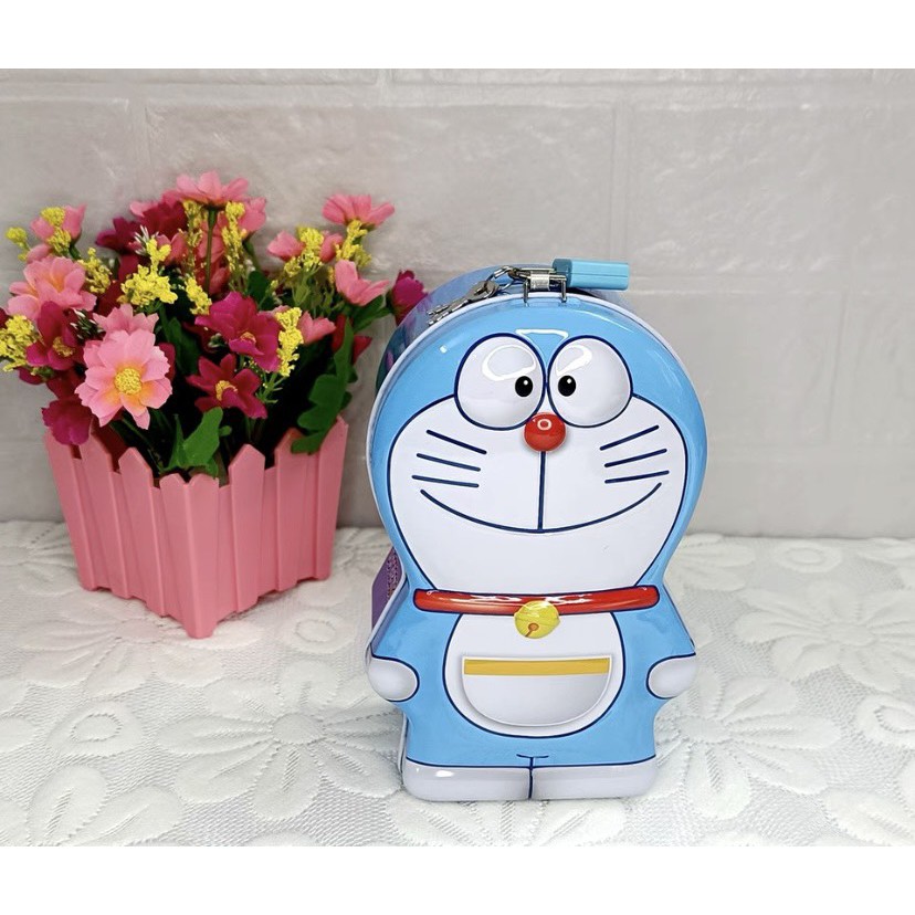 Đồ chơi Ống tiết kiệm két sắt hình Doraemon cho bé