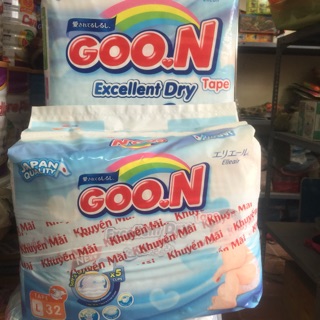 Mua 2 tặng 1 Tã bỉm quần/dán goon slim nhập khẩu M60/L48/xl42/xxl34/M66/L56/xl50