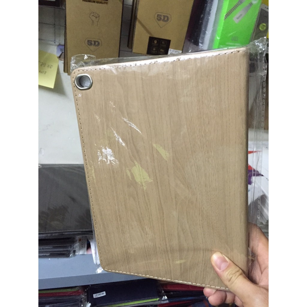 Bao da ipad 2017/2018/air 2/air 1/mini 2/3 vân gỗ