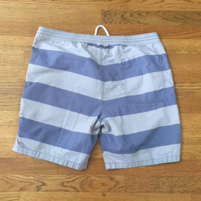 Quần Short Cạp Chun Kẻ Sọc Nam