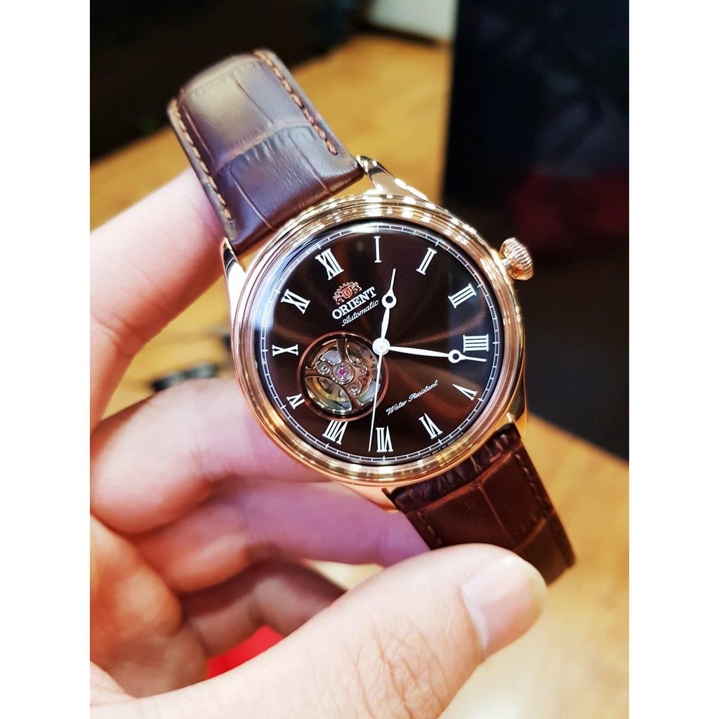 Đồng hồ nam ORIENT CABALLERO MEN'S WATCH FAG0001T0 Nâu Qúy Phái