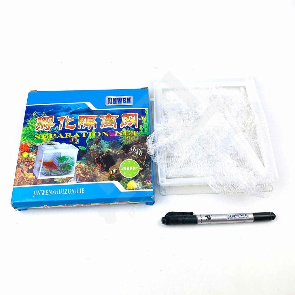 Lồng Cá Đẻ Bằng Vải Jinwei - Lồng Dưỡng Cá, Tách Cá Đẻ, Lồng Đẻ Bảy Màu, Guppy,...