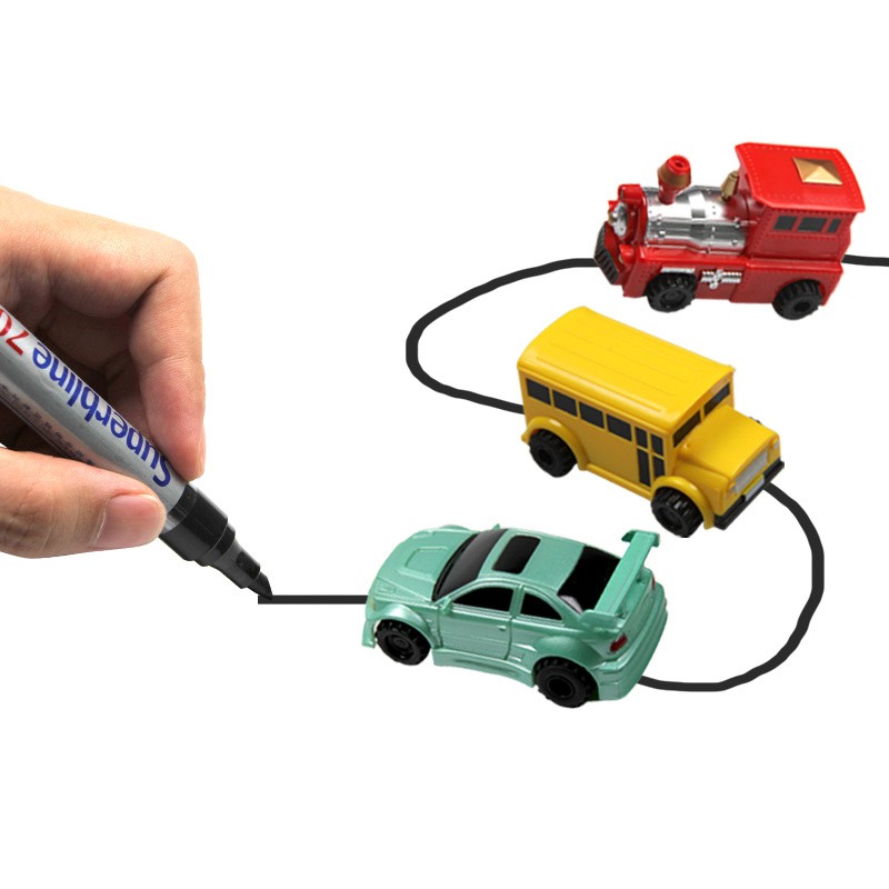 [XẢ KHO+FREE SHIP] Trò chơi xe chạy theo hình vẽ Inductive Toys Car