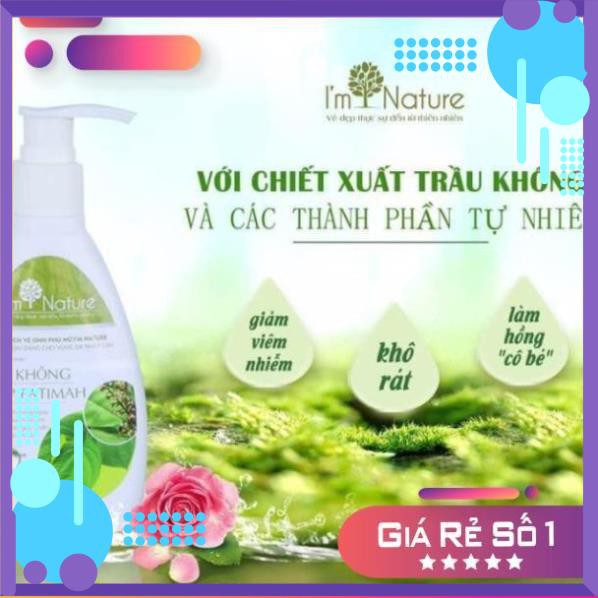 [XẢ HÀNG] [XẢ KHO] Dung Dịch Vệ Sinh Phụ Nữ Trầu Không I'm Nature 150ml Chính Hãng Công Ty