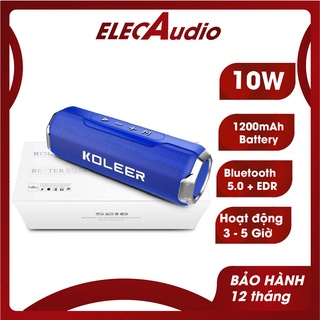 Loa bluetooth koleer s218 siêu bass loa blutooth mini xách tay nghe nhạc bảo hành 12 tháng