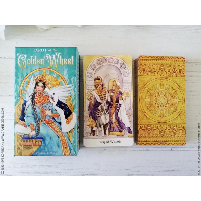 Tarot of the Golden Wheel by Mila Losenko - Bộ bài tarot chủ đề cổ tích Nga