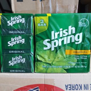 LỐC 3 CỤC XÀ BÔNG IRISH SPRING 314g/1sp | BigBuy360 - bigbuy360.vn