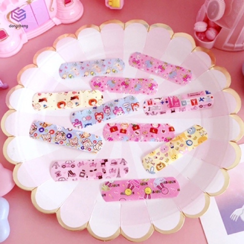 Combo 10 băng dán cá nhân hoạt hình